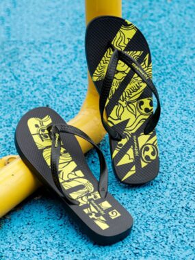 Tribal Vibe Printed Anti Slip Flip Flops