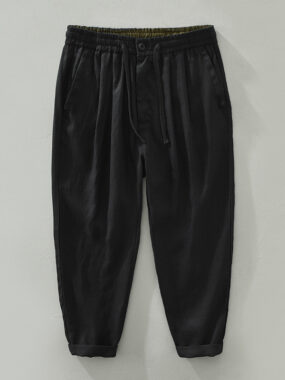 Men's Summer Casual Loose Linen Pants