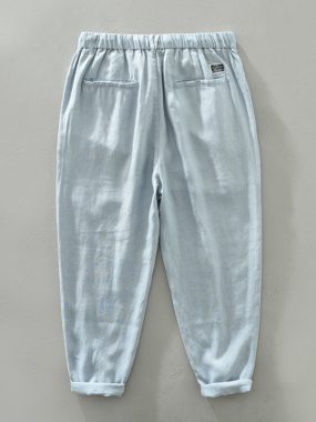 Straight Cut Thin Breathable Linen Classicl Pants