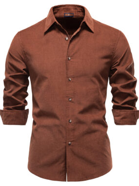 Long Sleeve Business Casual Men's Shirt