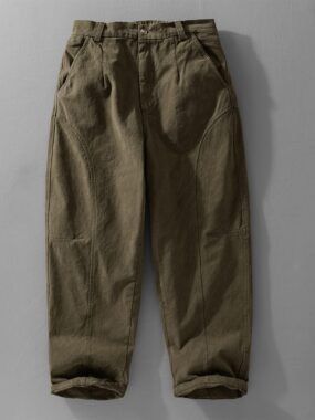 Panelled Cotton Versatile Pants for Men