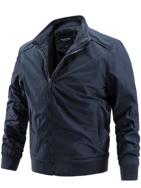 High Collar Modern Bomber Jacket