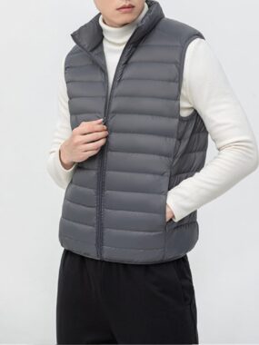 Versatile Winter Down Paneled Vest