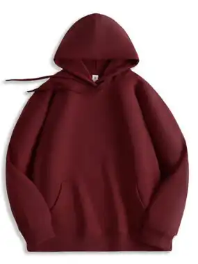 Loose Fit Hooded Sweatshirt With Kangaroo Pockets