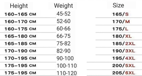 Size Guide