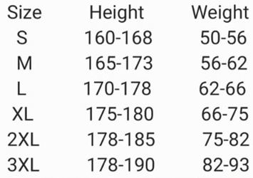 Size Guide