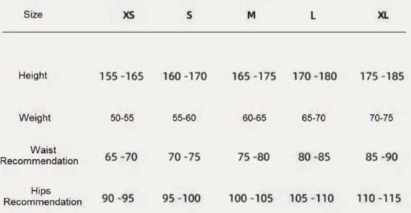 Size Guide