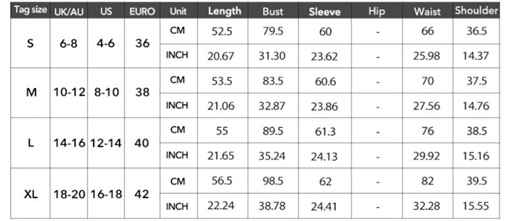 Size Guide