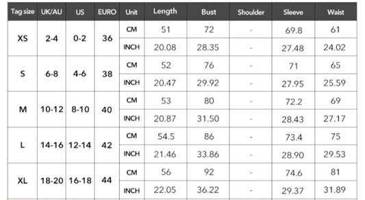 Size Guide