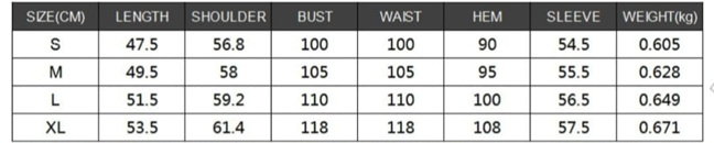 Size Guide