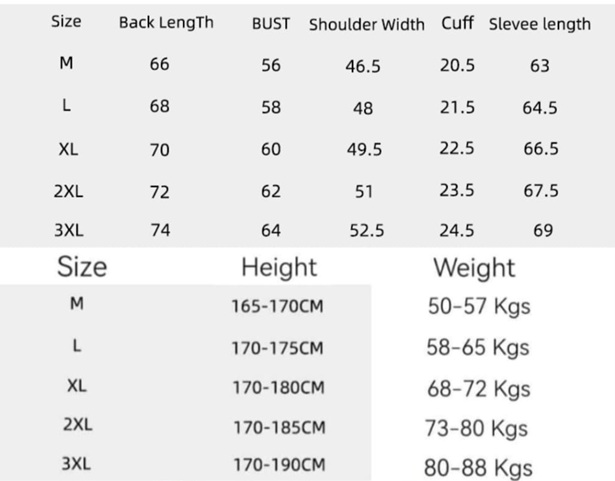 Size Guide