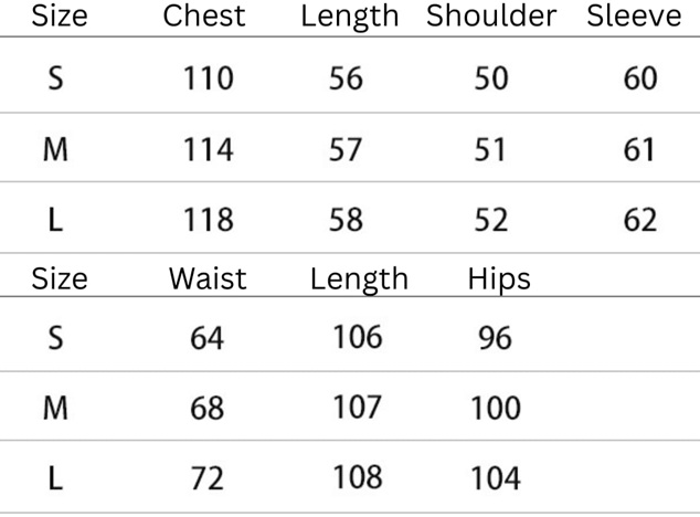 Size Guide