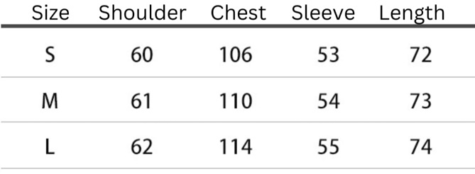 Size Guide