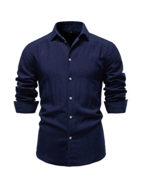 Lyocell Blend Buttons-up Shirt