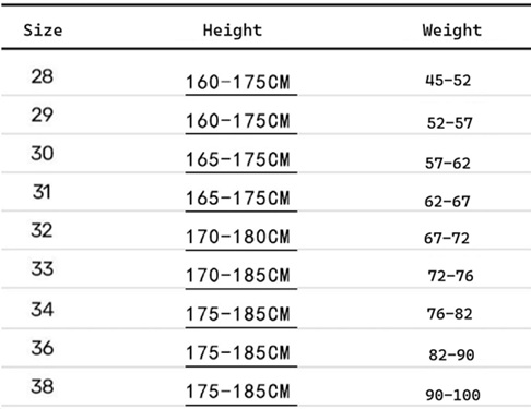 Size Guide