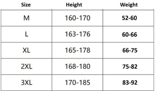 Size Guide