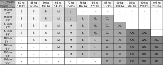 Size Guide