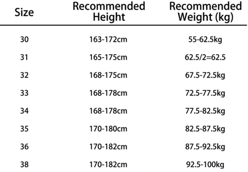 Size Guide