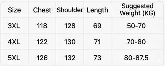 Size Guide