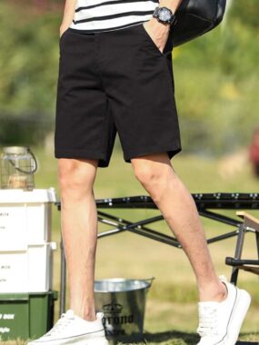 Classic Woven Cotton Daily Shorts
