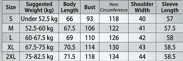 Size Guide